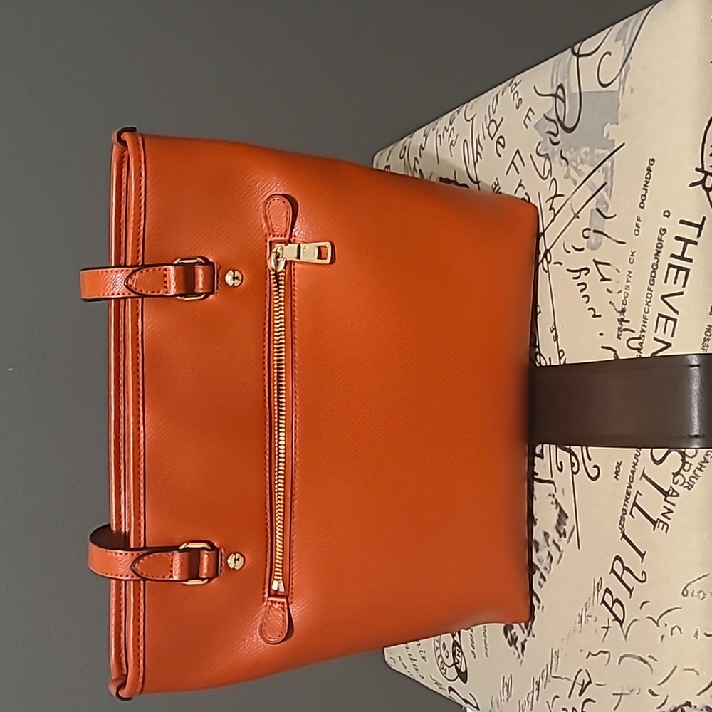Coach zip top city purse